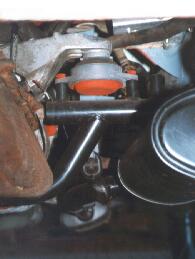 Right Engine Rubber Mount; 9.1k