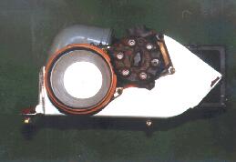 Fuel Distributor; top view; 6.9k