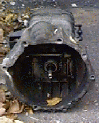 front view, looking into the bell housing